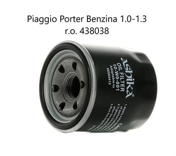 FILTRO OLIO PORTER 1.3 BENZINA r.o.438038