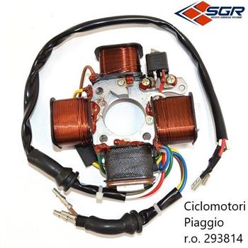 STATORE 4 POLI CICLOMOTORI PIAGGIO CIAO-SI-BRAVO r.o.293814