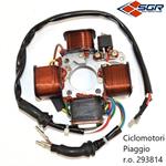 STATORE 4 POLI CICLOMOTORI PIAGGIO CIAO-SI-BRAVO r.o.293814