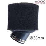 FILTRO ARIA RACING SPUGNA ATTACCO D.35 INCLINATO 45°
