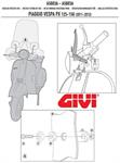 ATTACCHI PARABREZZA PIAGGIO VESPA PX 2011-2017