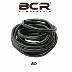 TUBO BENZINA (5 MT) 3x5 PVC nero