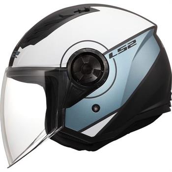 CASCO LS2 OF616 MOD.AIRFLOW2 COVER GREY/RED ECE22.06