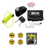 BLOCCADISCO D.5,5 SONORO 120dB RICARICA USB-C