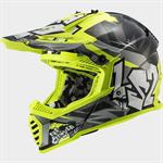 CASCO LS2 MX437 MOD.FAST 2 MINI CHUSHER BLACK YELLOW