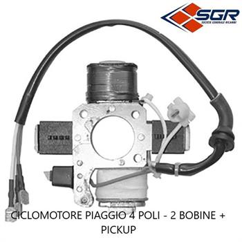 STATORE 4 POLI CICLOMOTORI PIAGGIO CIAO-SI-BRAVO r.o.218584