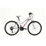 CICLO MTB 24 DONNA INFINITY 18V BIANCO CICLAMINO