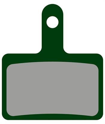 PASTIGLIE ORGANICHE E.BIKE DEORE NEXAVE COMPATIB. CLARKS S2