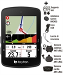 GPS RIDER BRYTON S510T CON SENSORI E FASCIA CARDIO