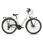 CICLO E-BIKE 28 DONNA ONROAD 7V ALLOY SABBIA