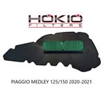 FILTRO ARIA PIAGGIO MEDLEY 125>200 2020>2025 r.o.1a016566