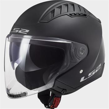 CASCO LS2 OF600 MOD.COPTER II NERO OPACO ECE22.06