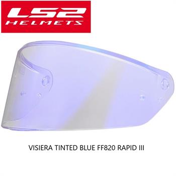 VISIERA CASCO LS2 FF820 RAPID 3 IRIDIUM BLUE