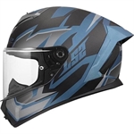 CASCO LS2 FF820 MOD.RAPID 3 XTREME BLACK/BLU PETROL ECE22.06