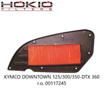 FILTRO ARIA KYMCO DOWNTOWN 125/300 E4-DTW 350 E4/E5 00117245