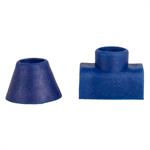 VALVOLE TUBELESS 45mm IN PLASTICA E CARBONIO 4gr. (2 Pz.)