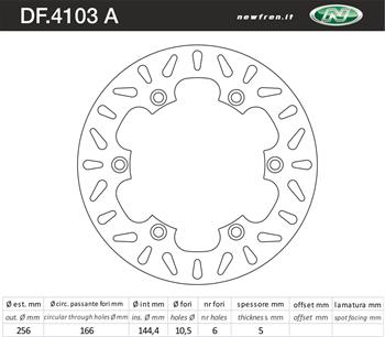 DISCO FRENO ANT. HONDA SH 300-ADV 350-FORZA 350