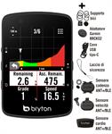 GPS RIDER BRYTON 650T CON SENSORI E FASCIA CARDIO