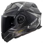 CASCO LS2 FF901 MOD.ADVANT X CARBON  SILVER GREY ECE22.06 PJ