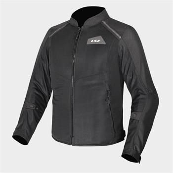 GIACCA LS2 MOD.BREEZE MAN ESTIVA BLACK OMOL.CE L1