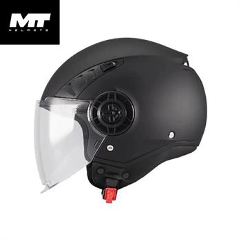 CASCO MT MOD.AERIS NERO OPACO ECE 22.06