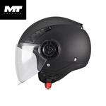 CASCO MT MOD.AERIS NERO OPACO ECE 22.06