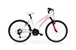 CICLO 24 MTB DONNA AZUMA 18V BIANCO