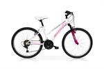 CICLO 24 MTB DONNA AZUMA 18V BIANCO