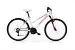 CICLO 26 MTB DONNA AZUMA 18V V-BRAKE BIANCO