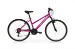 CICLO 26 MTB DONNA AZUMA 18V V-BRAKE FUXIA