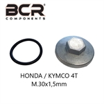 TAPPO SCARICO OLIO MOTORE HONDA-KYMCO M.30x1,5