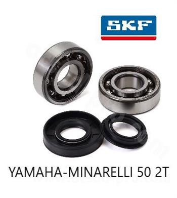 CUSCINETTI E PARAOLI BANCO(KIT) YAMAHA-MINARELLI 50 2T SKF