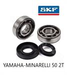 CUSCINETTI E PARAOLI BANCO(KIT) YAMAHA-MINARELLI 50 2T SKF