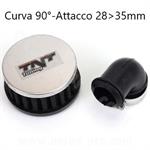FILTRO ARIA RACING TNT ATTACCO D.28>35 CURVA 90°