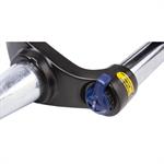 FORCELLA AMMORTIZZATA 28 1.1/8 DISK-V.BRAKE LOCK-OUT 45mm