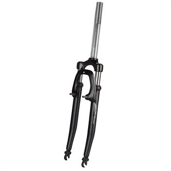 FORCELLA AMMORTIZZATA 28 1.1/8 V-BRAKE 30mm NERA