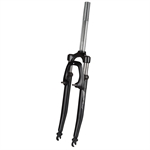 FORCELLA AMMORTIZZATA 28 1.1/8 V-BRAKE 30mm NERA