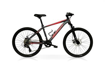 CICLO MTB 24 OKAAM DISK 8V MONOCORONA TITANIO ARANCIO