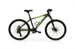 CICLO MTB 24 OKAAM DISK 8V MONOCORONA NERO VERDE