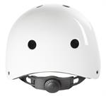 CASCO FREESTYLE/BMX BIANCO LUCIDO MIS. M (54-58 cm)