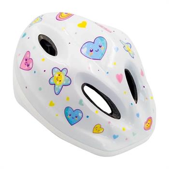 CASCO CICLO BIMBA BLOSSY BIANCO TG. S (48-52cm) 5 FORI