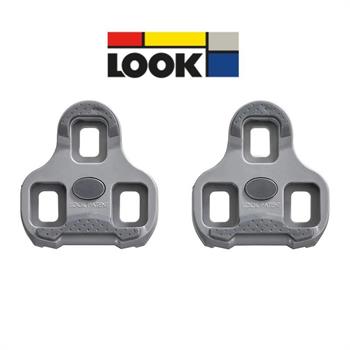 TACCHETTE PEDALI KEO GRIP COLORE GRIGIO 4,5° LOOK
