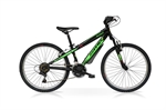 CICLO 24 MTB UOMO RADIANT 18 VELOCITA' NERO VERDE