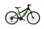 CICLO 24 MTB UOMO RADIANT 18 VELOCITA' NERO VERDE