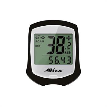 CICLOCOMPUTER MVTEK 9 FUNZIONI CON FILO NERO/BIANCO
