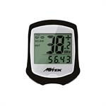 CICLOCOMPUTER MVTEK 9 FUNZIONI CON FILO NERO/BIANCO