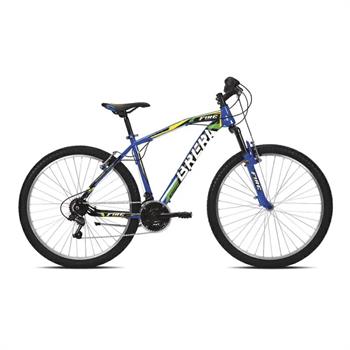 CICLO 24 MTB FIRE GTI 2.0 18V ACCIAIO V.BRAKE BLU