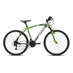 CICLO 24 MTB FIRE GTI 2.0 18V ACCIAIO V.BRAKE VERDE