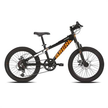 CICLO 20 MTB OVERBY 6V ALLOY NERO/ARANCIO DISK FRONT SUSP.