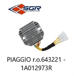 REGOLATORE PIAGGIO 50 4T/3v iget E4/E5 r.o.643221-1A012973R